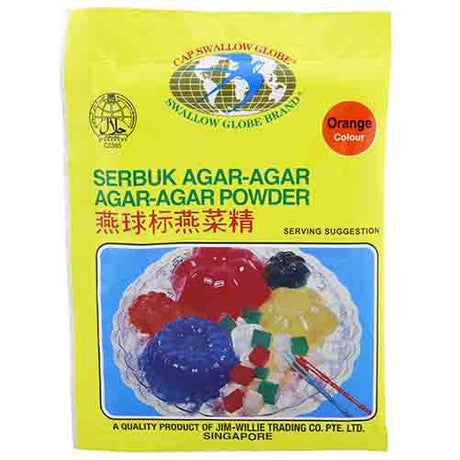 Swallow Globe Agar Powder - Orange / 10g