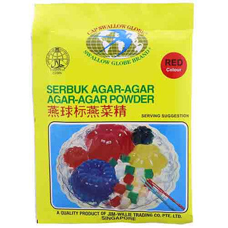 Swallow Globe Agar Powder - Red / 10g