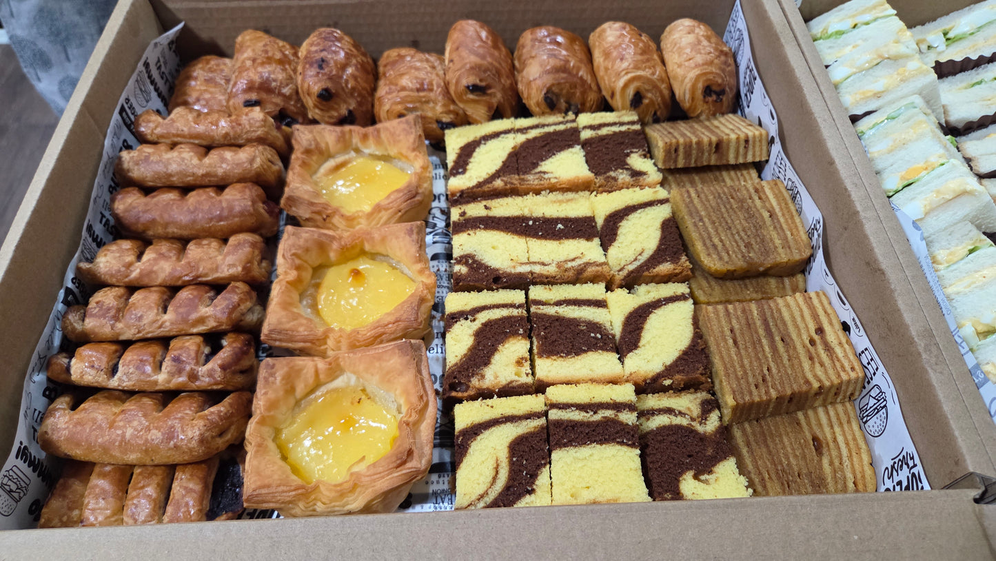 Assorted Mini Sweet Pastries & Muffins |  Approx 33 - 35 pcs