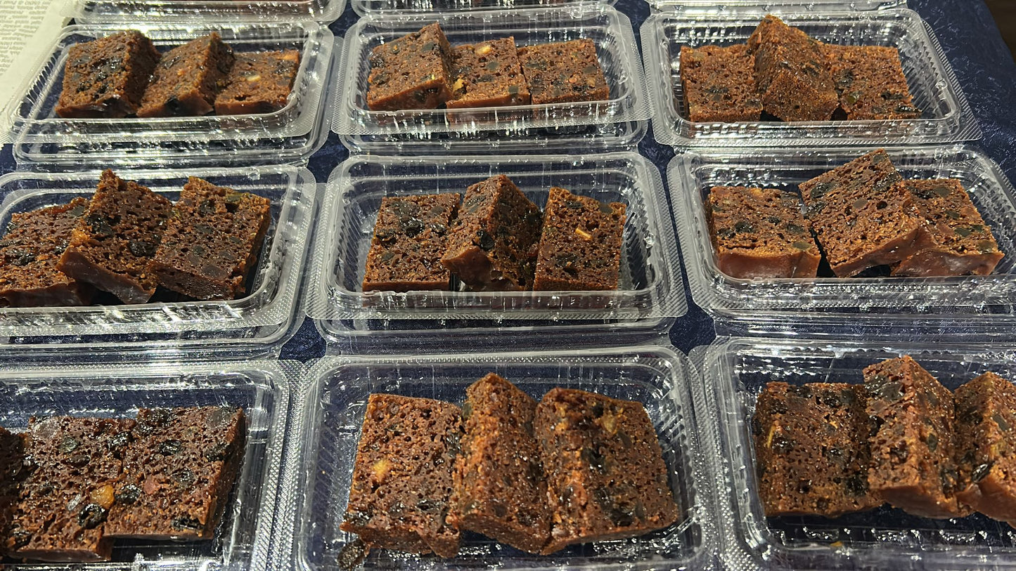 Steamed Premium Fruit Cake | Moist ( Kek Kukus Premium | Lembap ) - 8" | Golden Churn Butter ( Pre-Order )