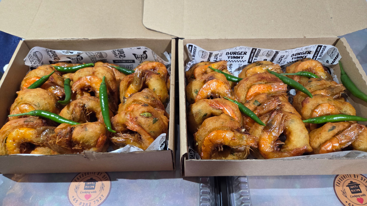 FRIED  Prawn  Vadai  | 12pcs per box
