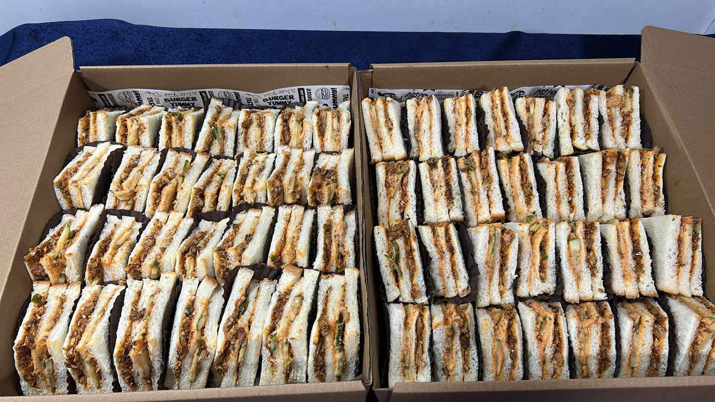 Club Sandwich: Old Fashioned Sambal Sardine | 26pcs - 28pc per box