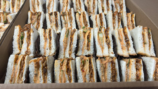 Club Sandwich: Old Fashioned Sambal Sardine | 26pcs - 28pc per box