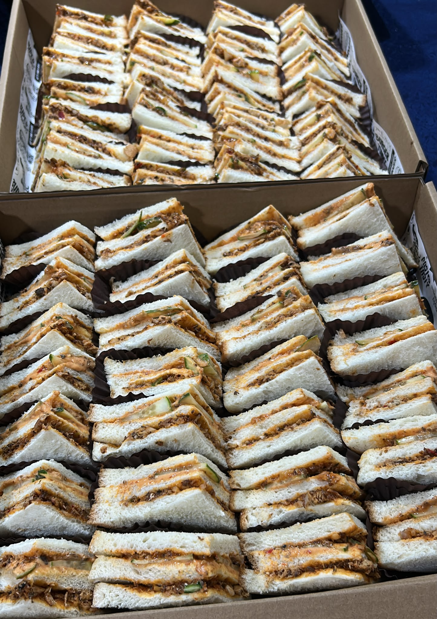 Club Sandwich: Old Fashioned Sambal Sardine | 26pcs - 28pc per box