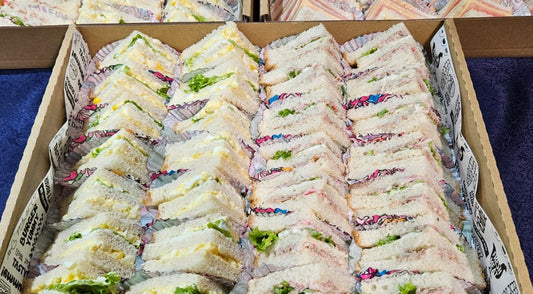 Club Sandwich: Mix - Tuna Crabstick &  Egg Mayo  |  26pcs - 28pc per box