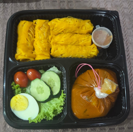 Roti Kirai Bento | Beef Curry