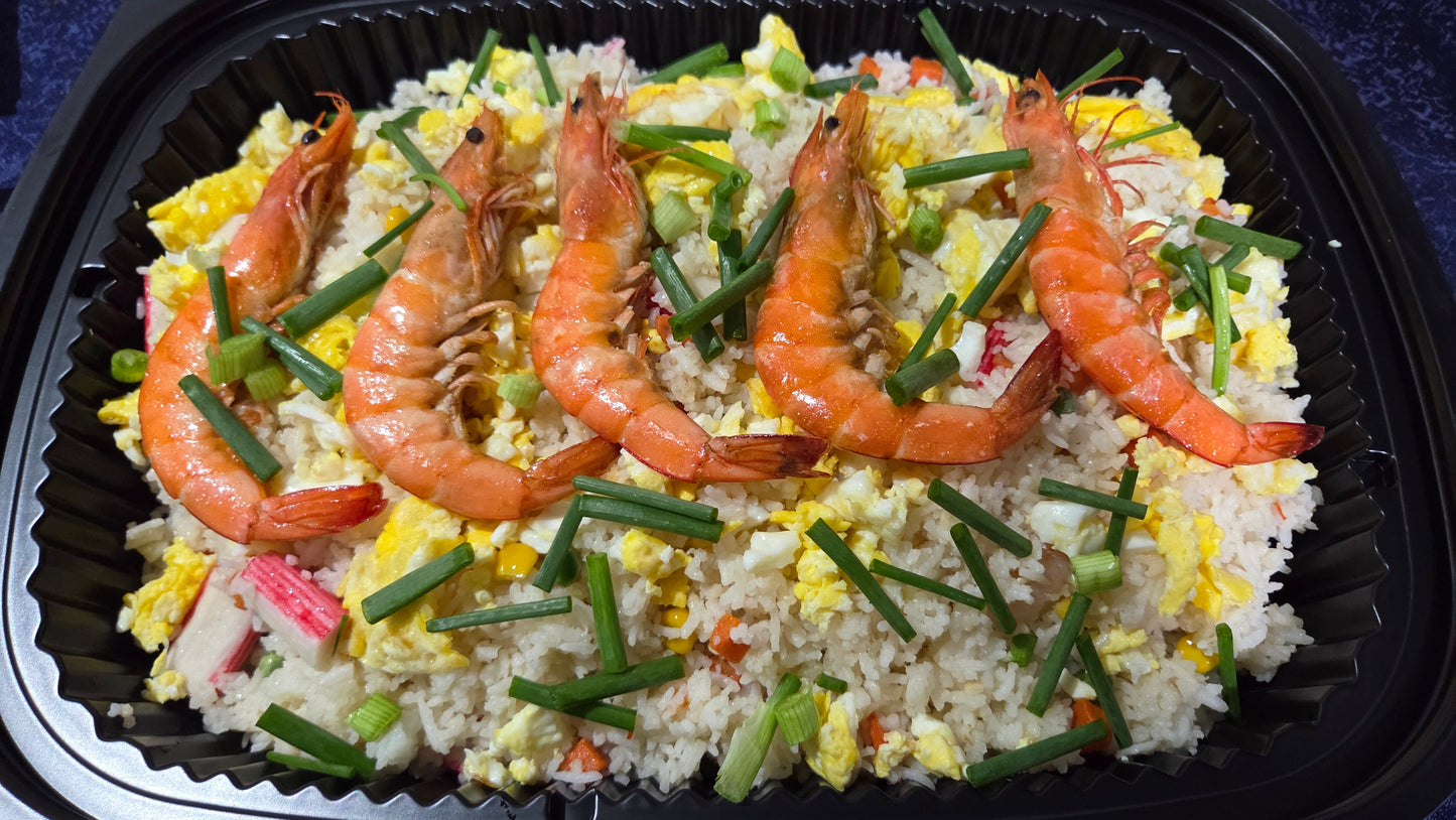 Chinese Fried Rice  |  Serves 10 - 12 pax