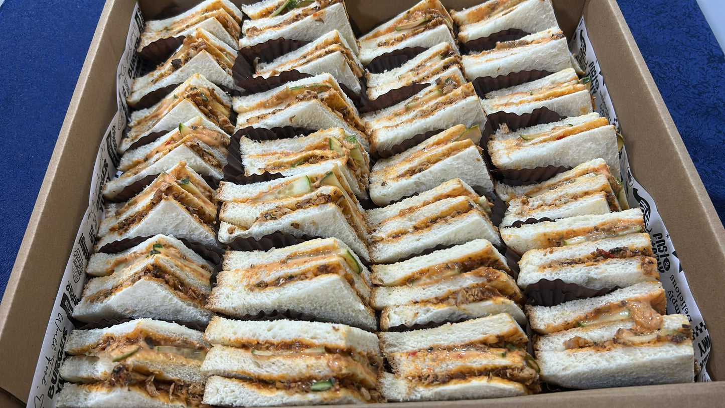Club Sandwich: Old Fashioned Sambal Sardine | 26pcs - 28pc per box
