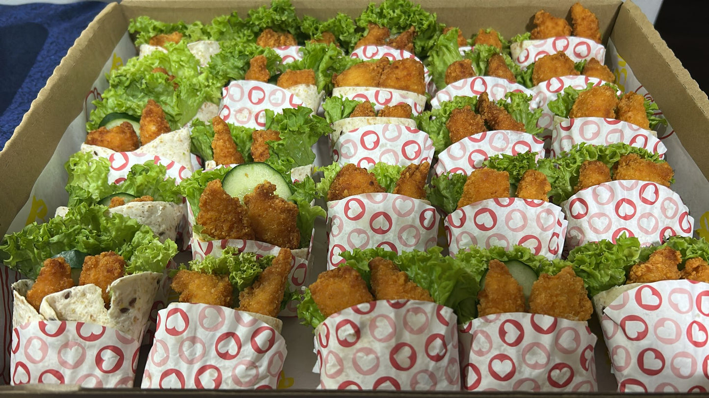 Mini Wraps - Chicken  |  25 pcs