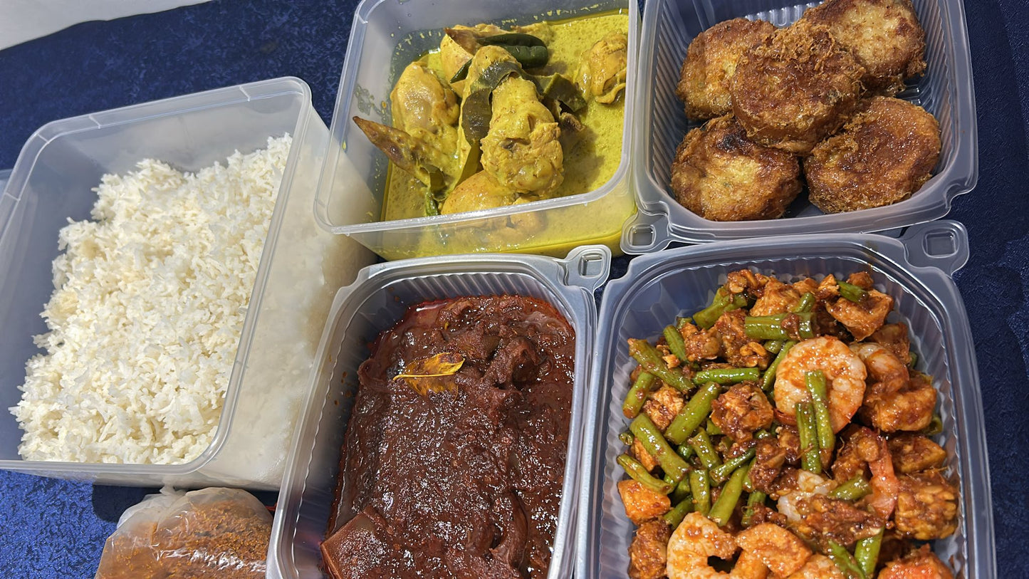 Nasi  Sambal  Goreng - Ayam Lemak | Serves 4 - 5 pax
