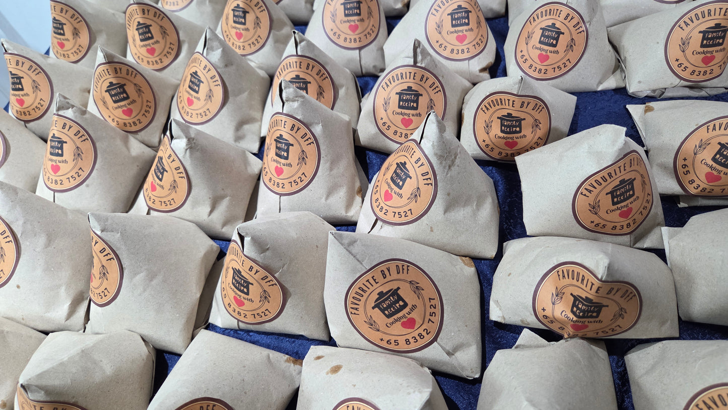 Economical Nasi Lemak Standard | Hawker Brown Paper - Serves 1 pax