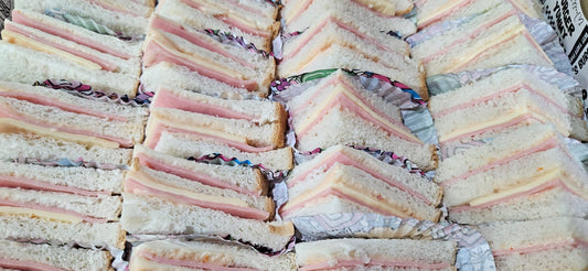Club Sandwich: Chicken Ham & Cheese |  26pcs - 28pc per box