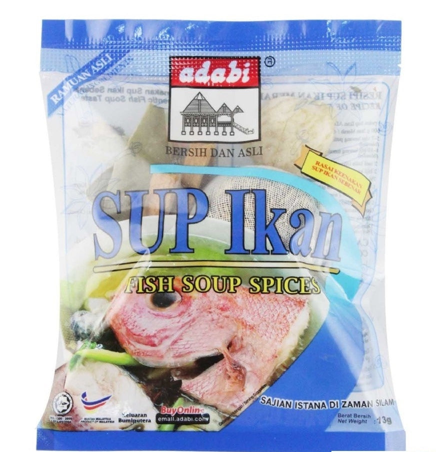 Adabi - Fish Soup Spices (Sup Ikan) / 13g*