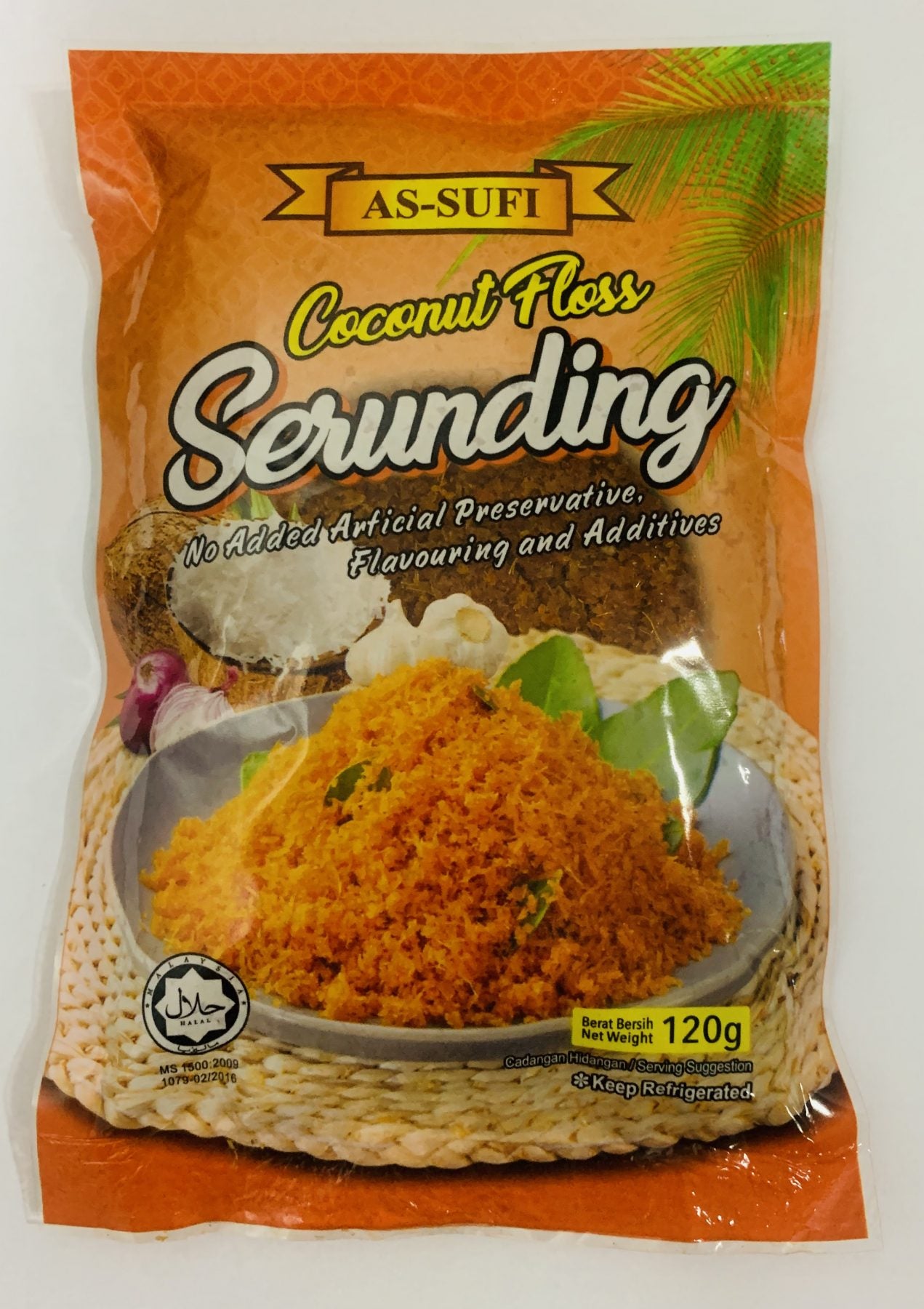 As-Sufi Serunding (Spiced Coconut Floss) / 120g