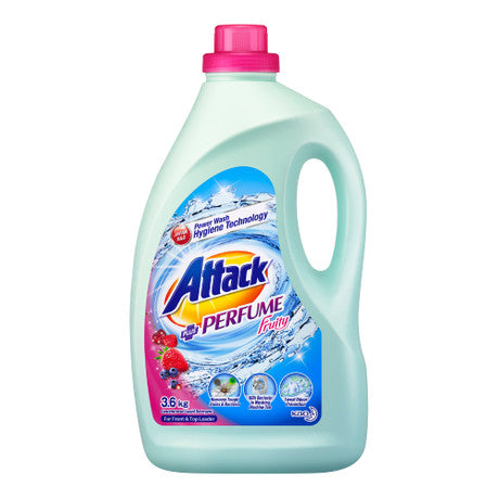 Attack - Liquid Detergent Plus Perfume (Fruity) / 3.6kg*