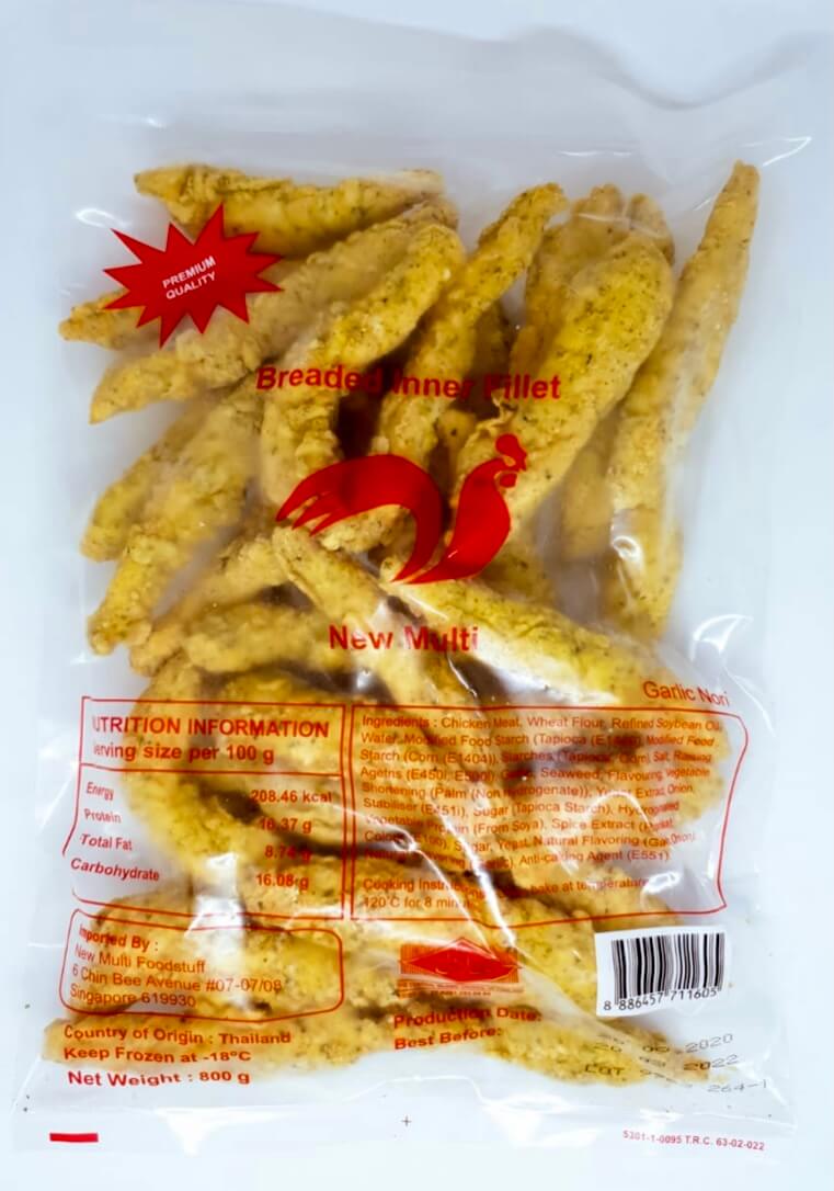 Breaded Chicken Inner Fillet / 800g*