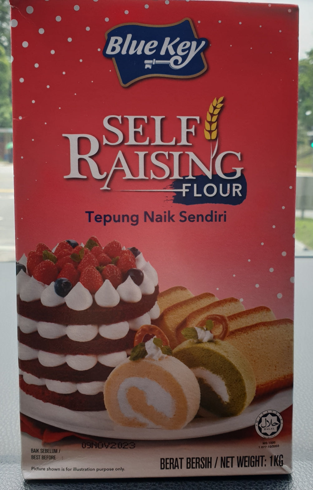 Blue Key Self Raising Flour / 1kg*