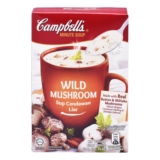 Campbell's Instant Soup - Wild Mushroom / 3 x 16.8g*