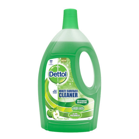 Dettol Multi Surface Cleaner - Green Apple / 2.5L*