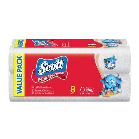 Scott Multi-Purpose Kitchen Towel (8pcs)