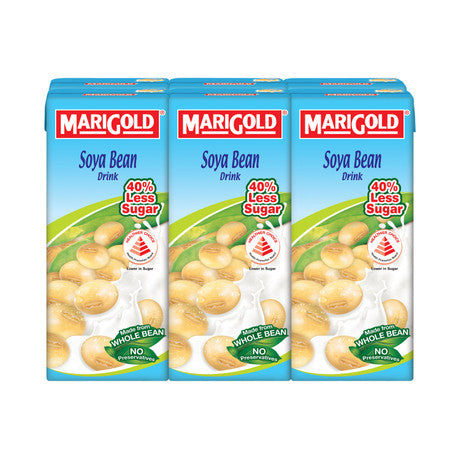 Marigold  Soya  Bean  Drink  Less  Sweet  ||  6 x 250ml