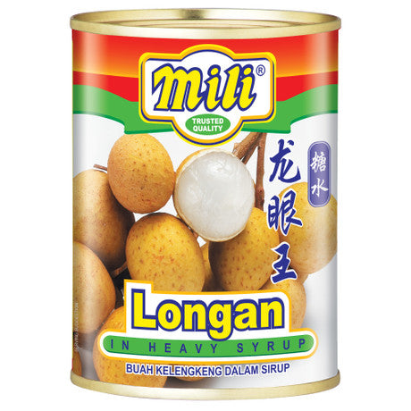 Mili  Longan in  Heavy  Syrup  ||  565g