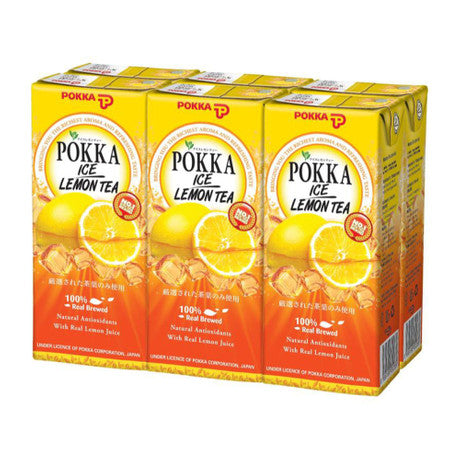 Pokka  Iced  Lemon  Tea  ||  6 x 250ml