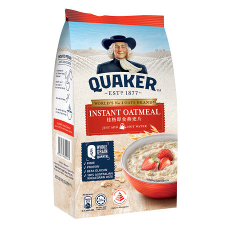 Quaker Instant Oatmeal Refill Pack / 400g