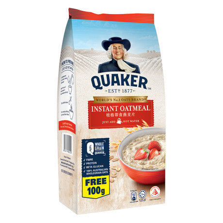 Quaker Instant Oatmeal Refill Pack / 400g