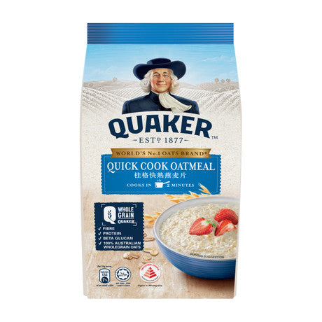 Quaker Quick Cook Oatmeal Refill Pack / 400g