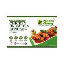 Pondok Abang - Ready to Eat Chicken Drumlets Rendang (Rendang Ayam) / 400g*