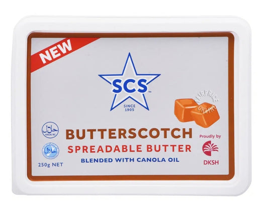 SCS Spreadable Butter - Butterscotch / 250g