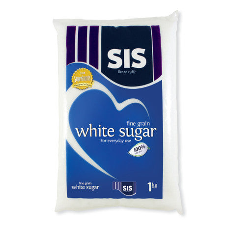 SIS Fine Grain White Sugar (Gula Halus) / 1kg