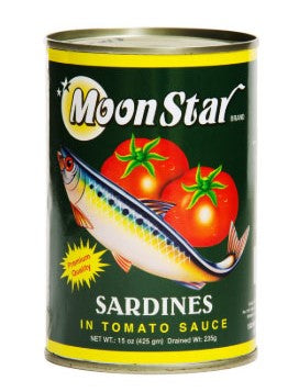 Moon Star Sardine in Tomato Sauce  / 425g