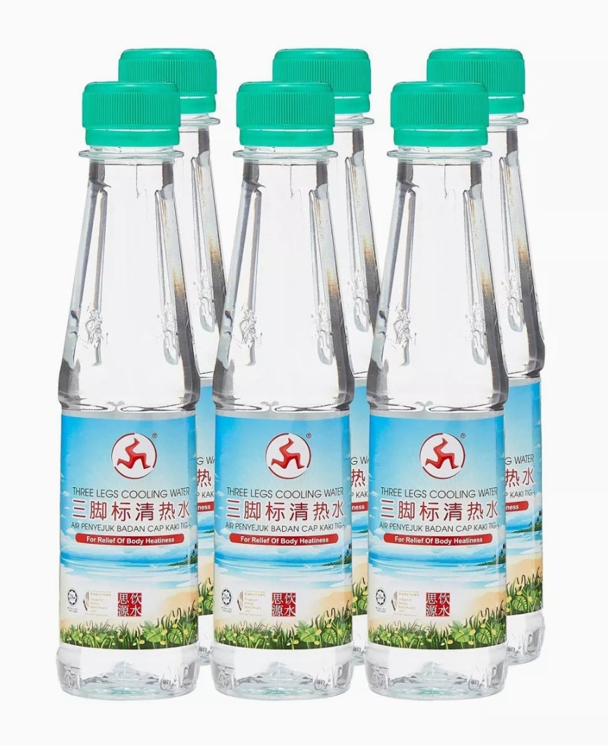 Three  Legs  Cooling  Water  ||  220ml x 6