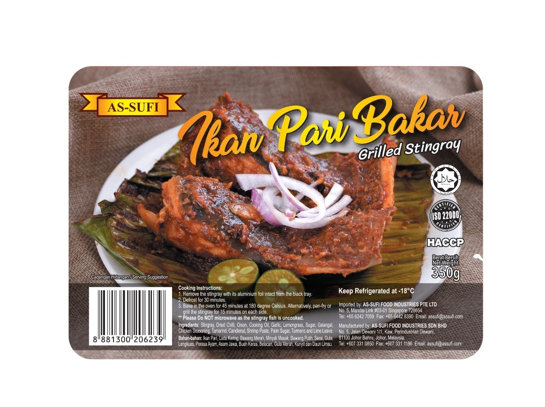 As-Sufi Pari Bakar (BBQ Stingray) / 350g*