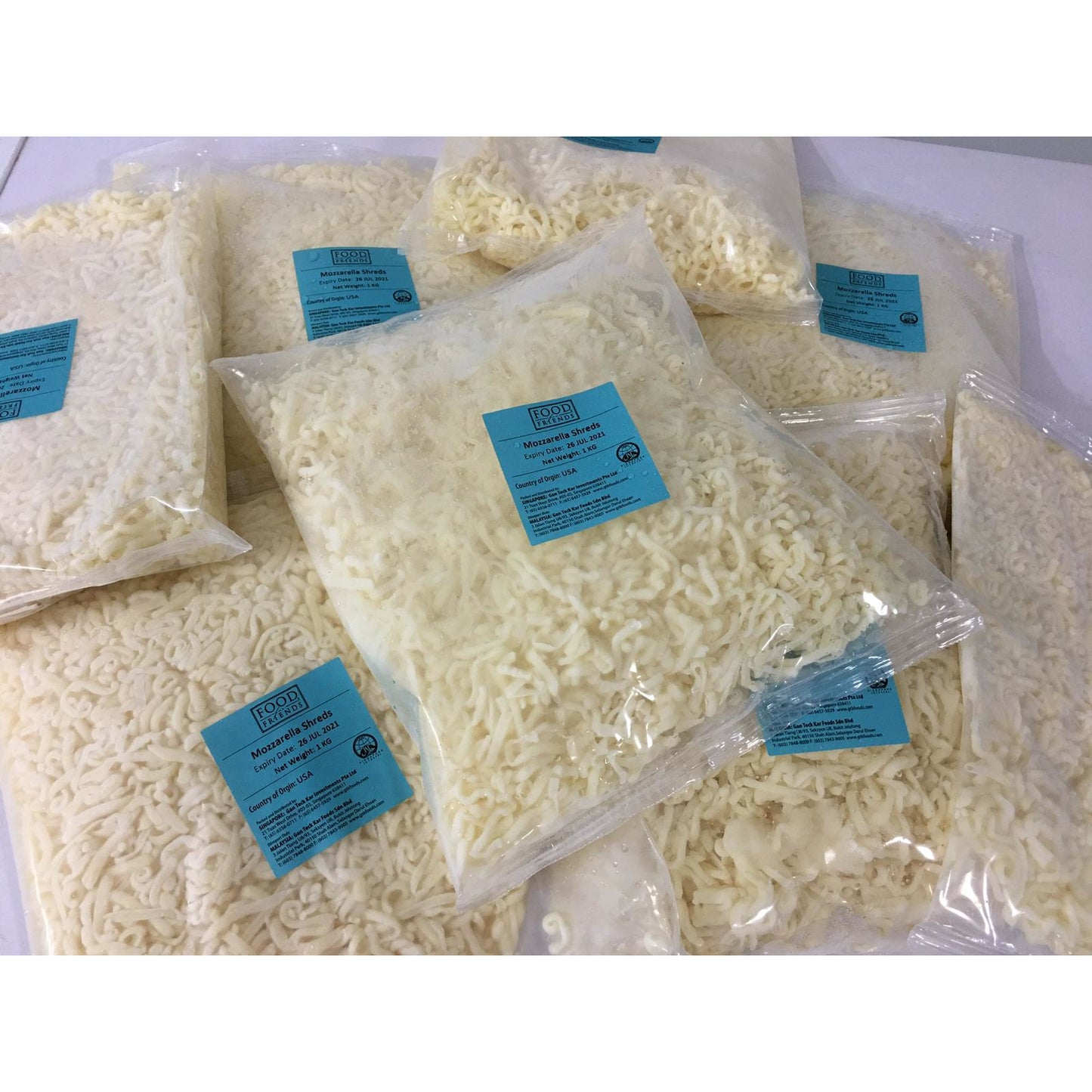 Shredded Mozzarella Cheese / 1kg