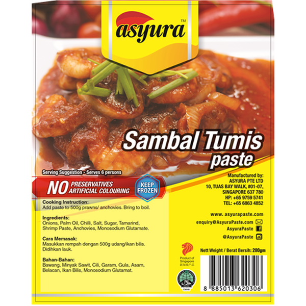 Asyura - Sambal Tumis Paste / 280g