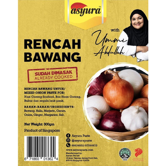 Asyura - Rencah Bawang (Mix Onion Paste) / 300g